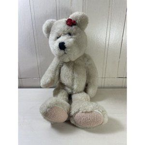 Vintage Boyds Bear Plush Stuffed Animal Teddy Bear with Bow 1985-97